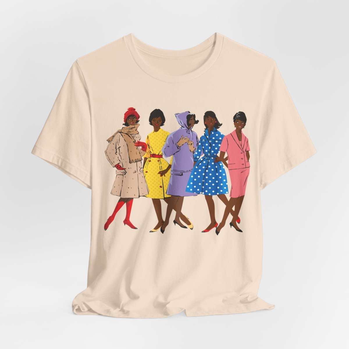 Retro Women Shirt - Afrocentric Art by The Trini Gee