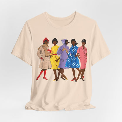 Retro Women Shirt - Afrocentric Art by The Trini Gee