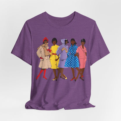 Retro Women Shirt - Afrocentric Art by The Trini Gee