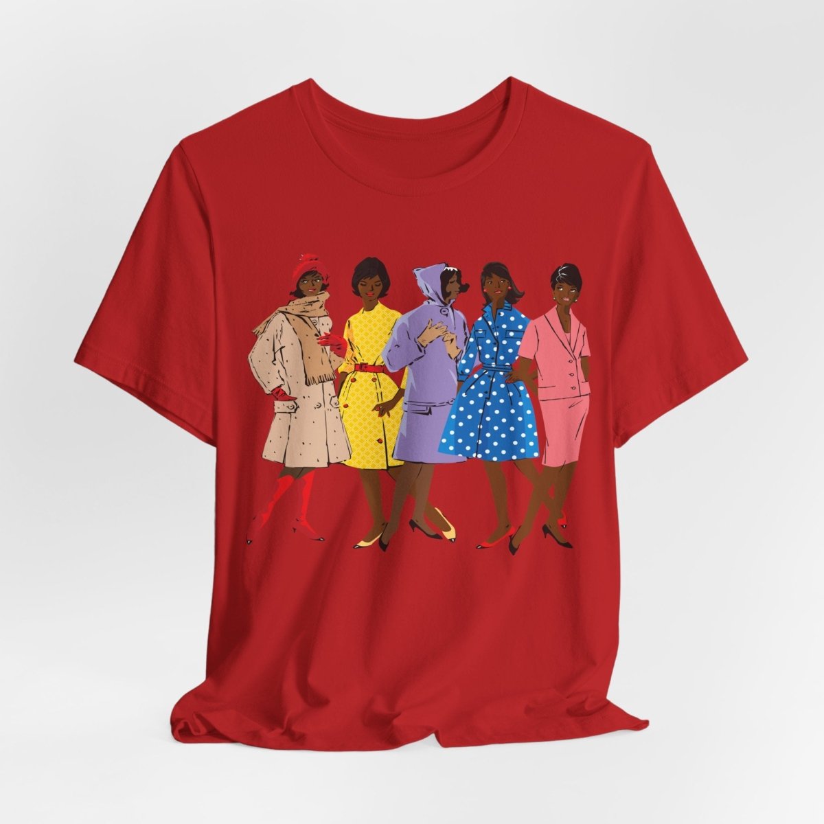Retro Women Shirt - Afrocentric Art by The Trini Gee