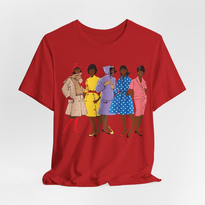 Retro Women Shirt - Afrocentric Art by The Trini Gee