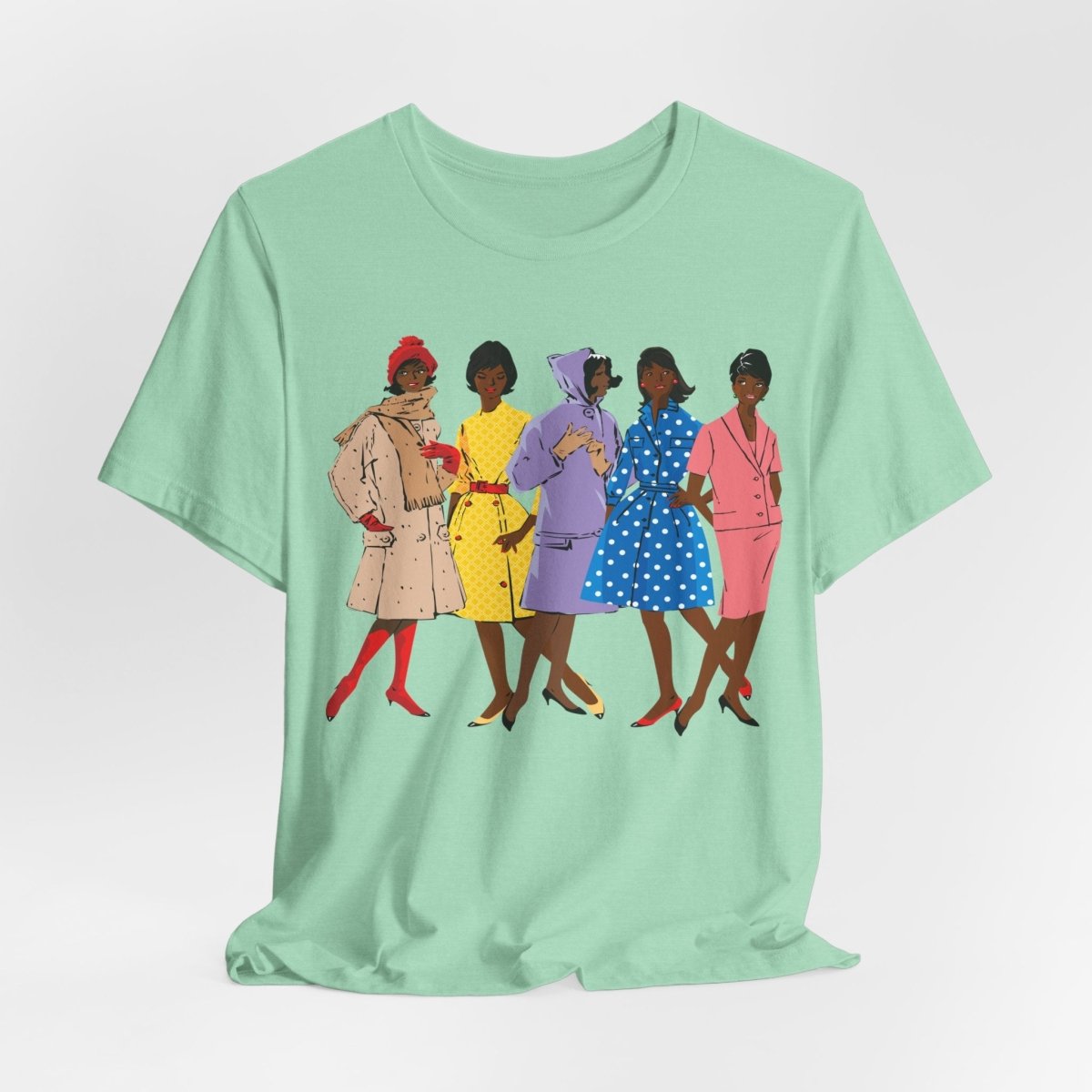 Retro Women Shirt - Afrocentric Art by The Trini Gee