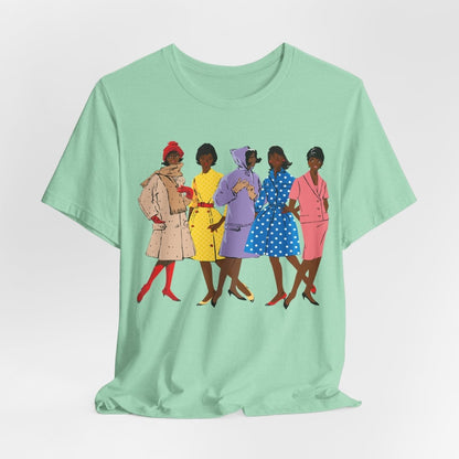 Retro Women Shirt - Afrocentric Art by The Trini Gee