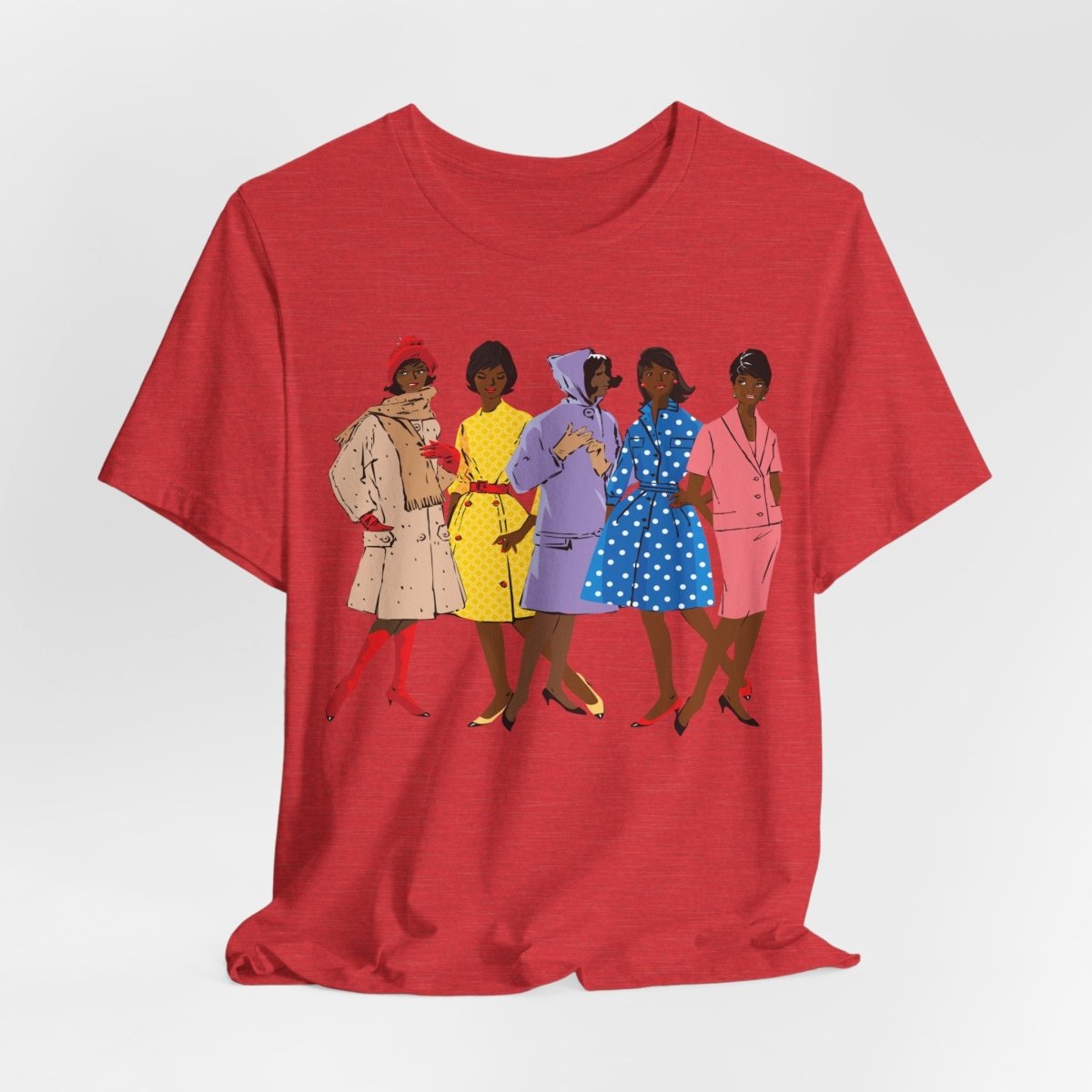 Retro Women Shirt - Afrocentric Art by The Trini Gee