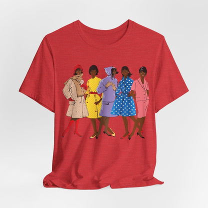 Retro Women Shirt - Afrocentric Art by The Trini Gee