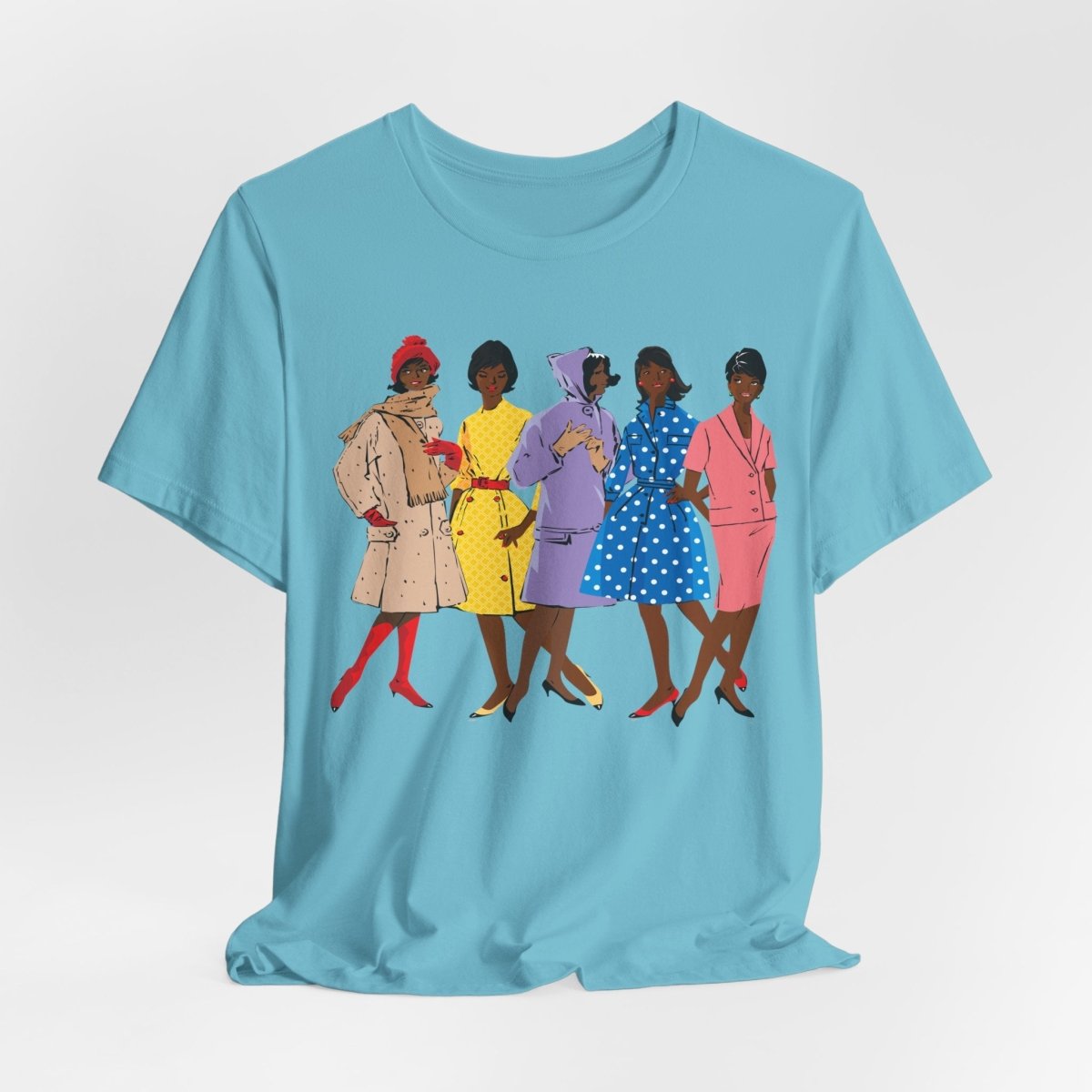 Retro Women Shirt - Afrocentric Art by The Trini Gee