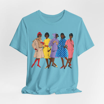 Retro Women Shirt - Afrocentric Art by The Trini Gee