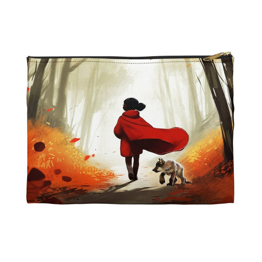 Riding Hood and Wolf Pouch - The Trini Gee