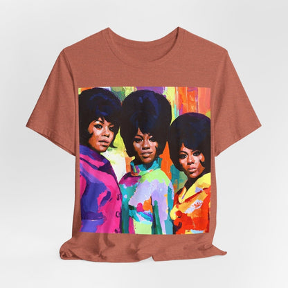 RnB Soul Trio Shirt - Afrocentric Art by The Trini Gee