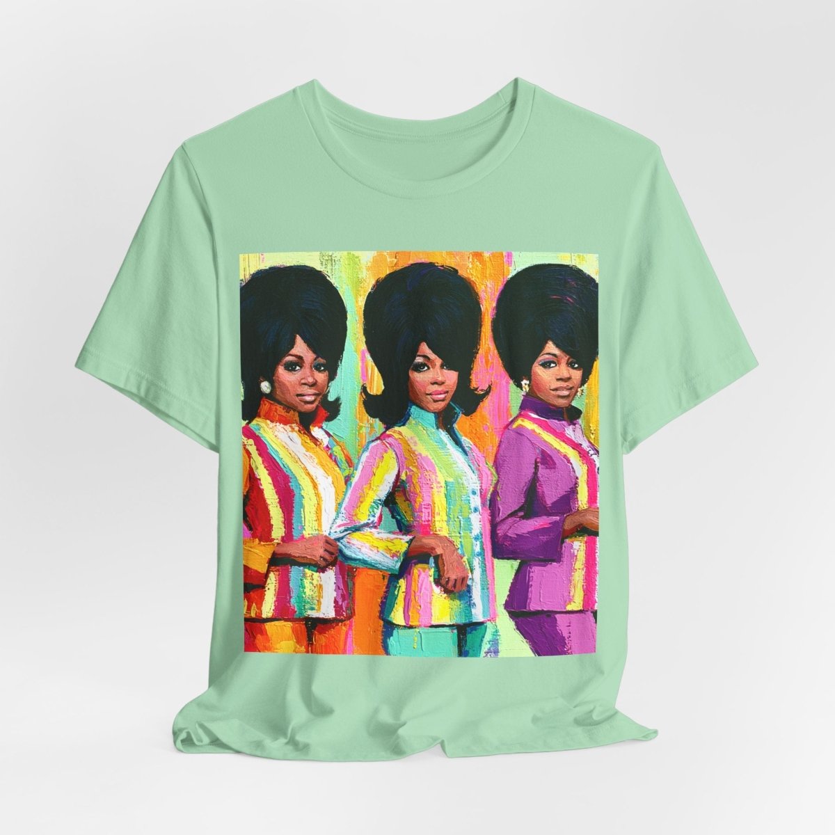 RnB Soul Trio T-Shirt - Afrocentric Art by The Trini Gee