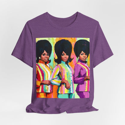RnB Soul Trio T-Shirt - Afrocentric Art by The Trini Gee