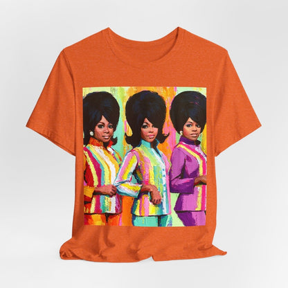 RnB Soul Trio T-Shirt - Afrocentric Art by The Trini Gee