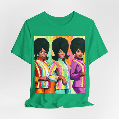 RnB Soul Trio T-Shirt - Afrocentric Art by The Trini Gee