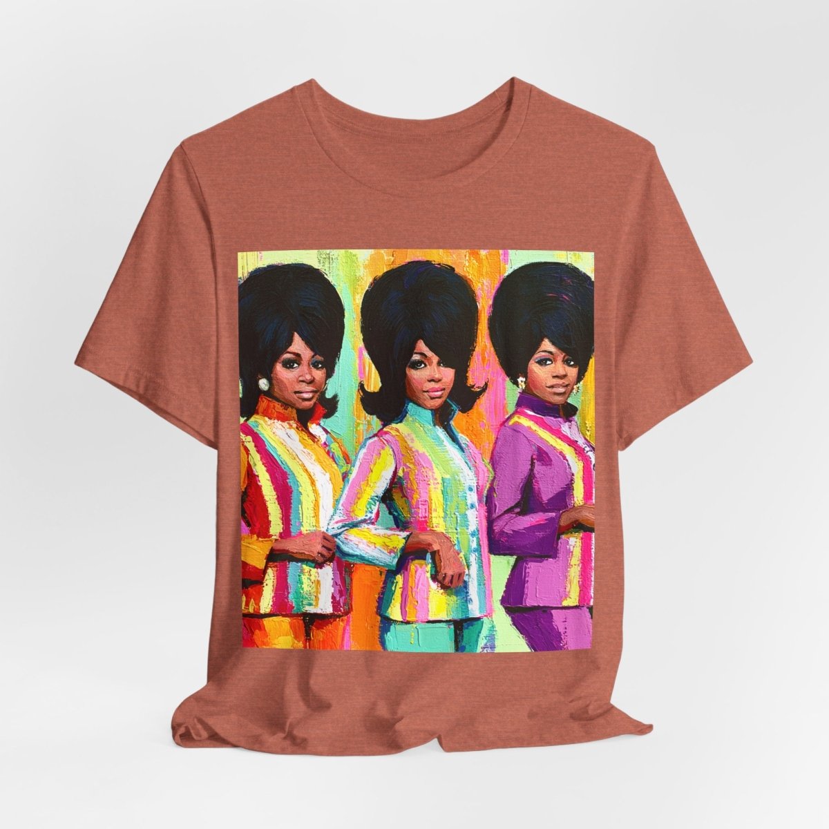 RnB Soul Trio T-Shirt - Afrocentric Art by The Trini Gee