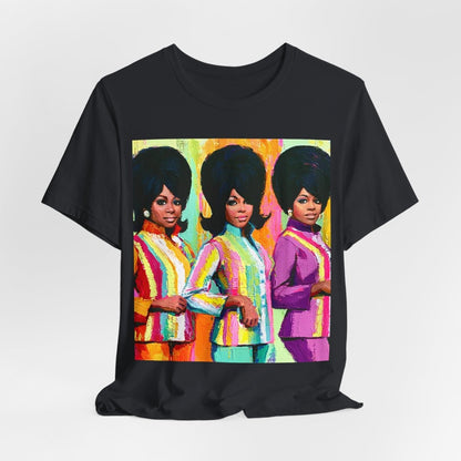 RnB Soul Trio T-Shirt - Afrocentric Art by The Trini Gee