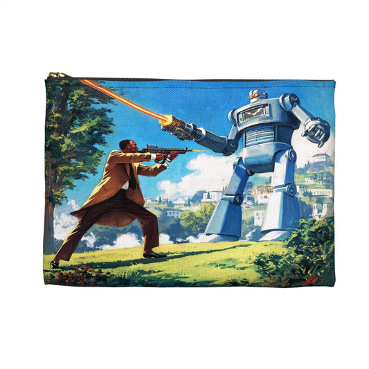Robot Battle Pouch - The Trini Gee