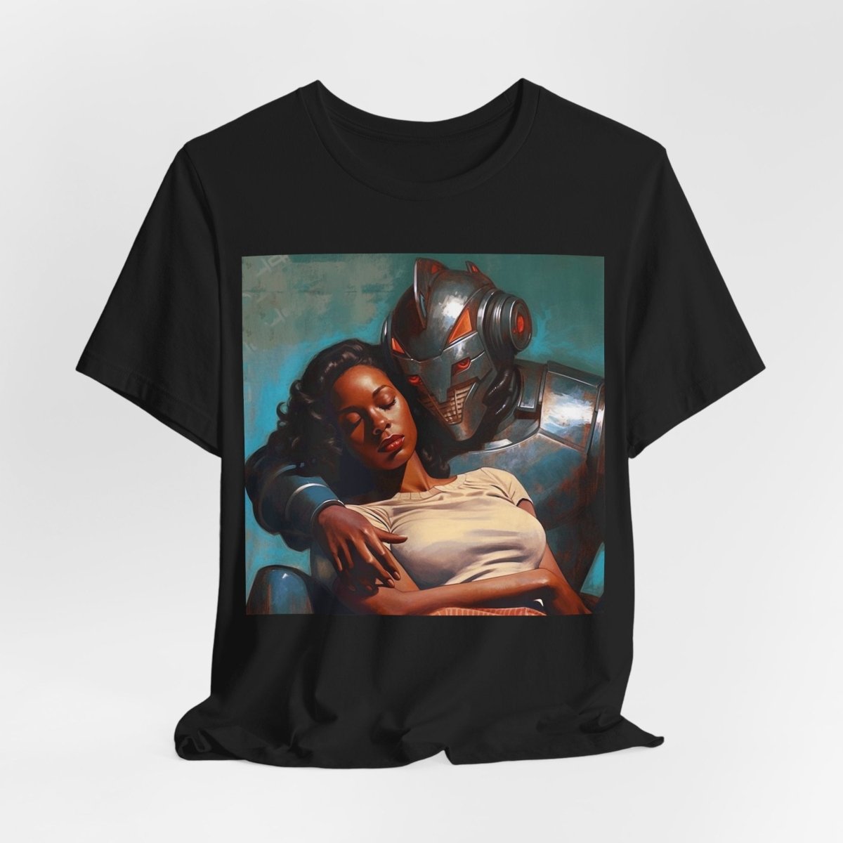 Robot Rescue Shirt - Afrocentric Art by The Trini Gee