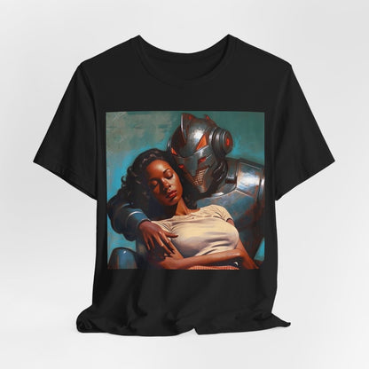 Robot Rescue Shirt - Afrocentric Art by The Trini Gee