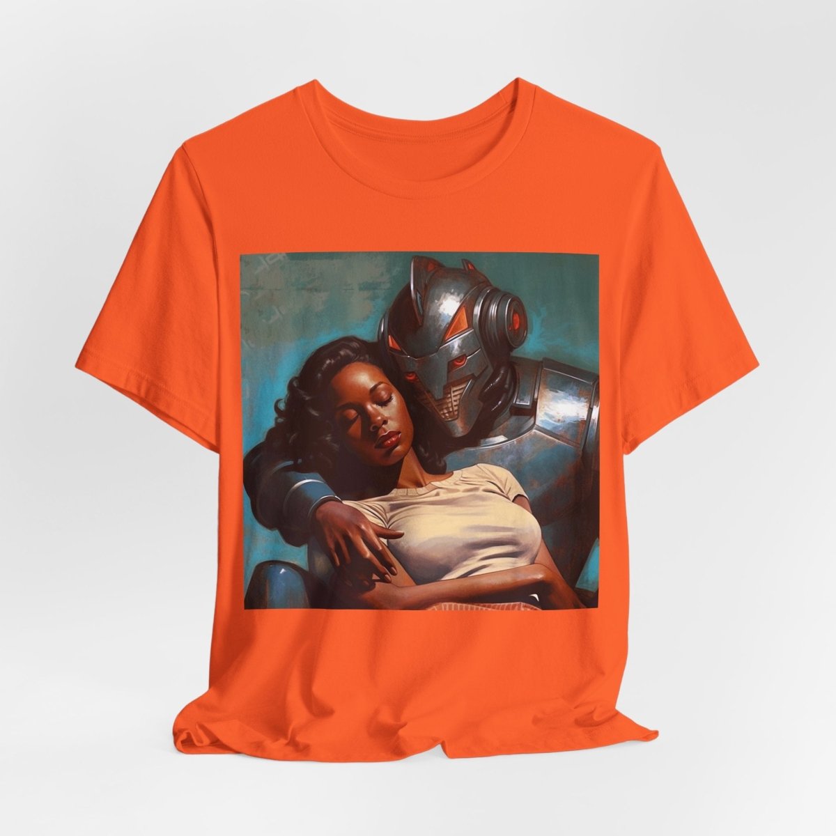 Robot Rescue Shirt - Afrocentric Art by The Trini Gee