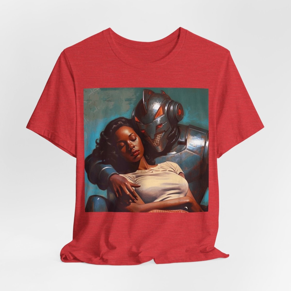 Robot Rescue Shirt - Afrocentric Art by The Trini Gee