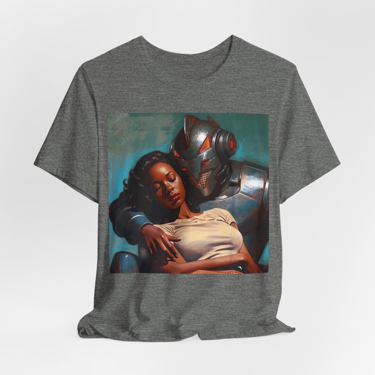Robot Rescue Shirt - Afrocentric Art by The Trini Gee