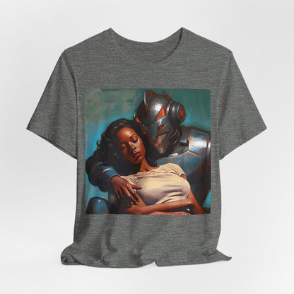 Robot Rescue Shirt - Afrocentric Art by The Trini Gee