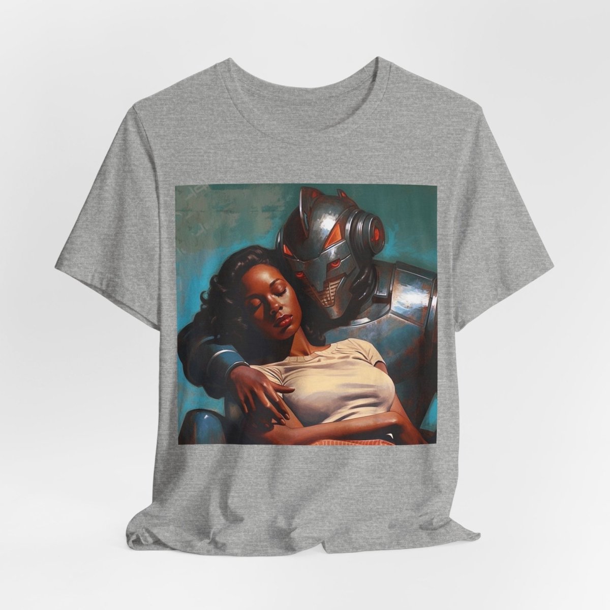 Robot Rescue Shirt - Afrocentric Art by The Trini Gee