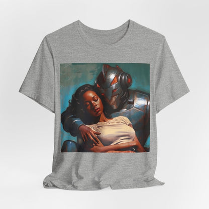 Robot Rescue Shirt - Afrocentric Art by The Trini Gee