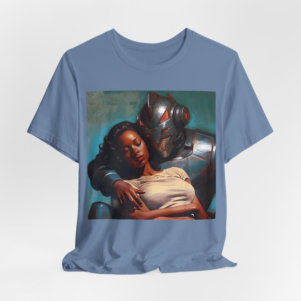 Robot Rescue Shirt - Afrocentric Art by The Trini Gee