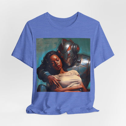 Robot Rescue Shirt - Afrocentric Art by The Trini Gee