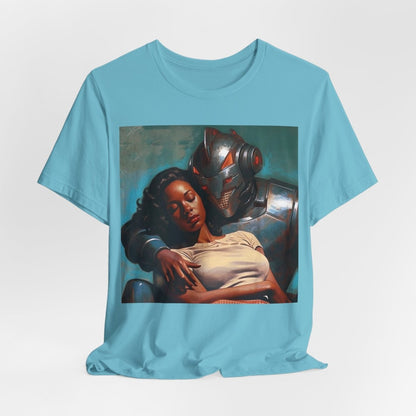 Robot Rescue Shirt - Afrocentric Art by The Trini Gee