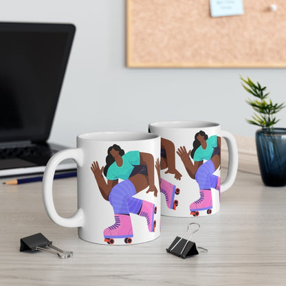 Roller Skating Mug - The Trini Gee