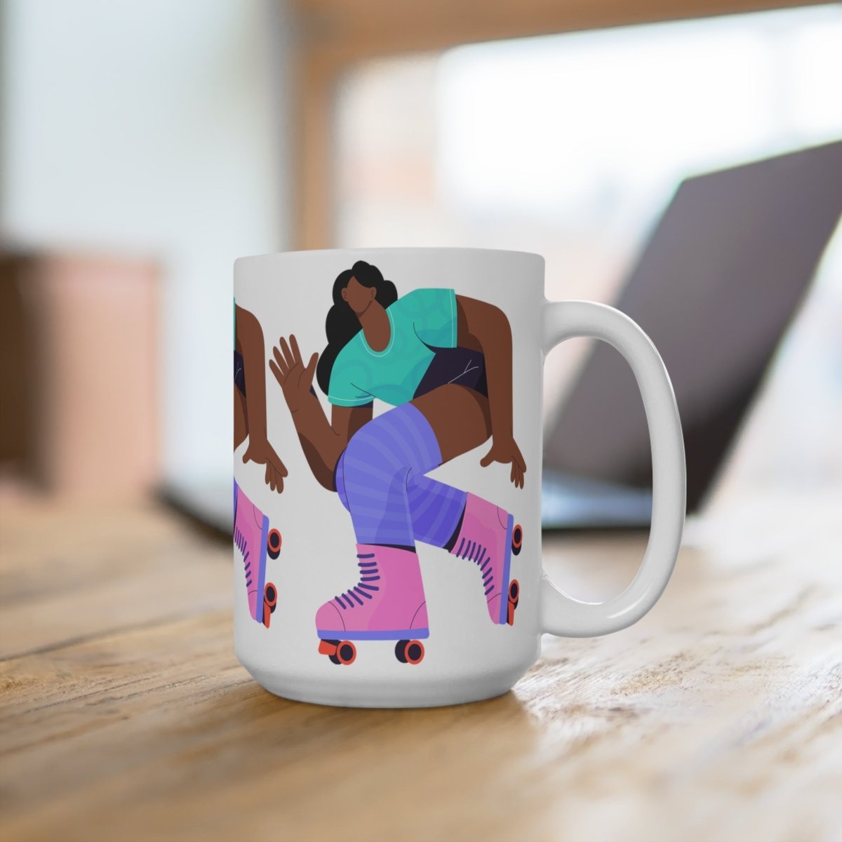 Roller Skating Mug - The Trini Gee