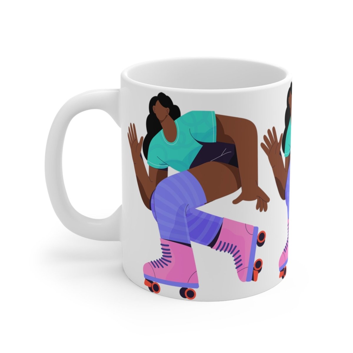 Roller Skating Mug - The Trini Gee