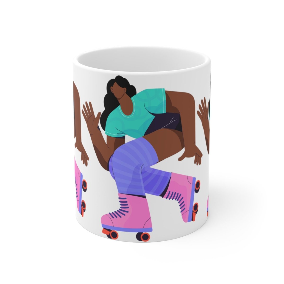 Roller Skating Mug - The Trini Gee