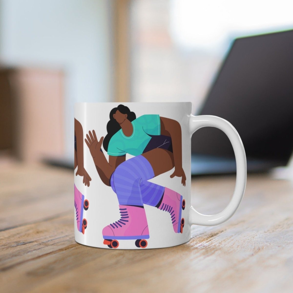 Roller Skating Mug - The Trini Gee