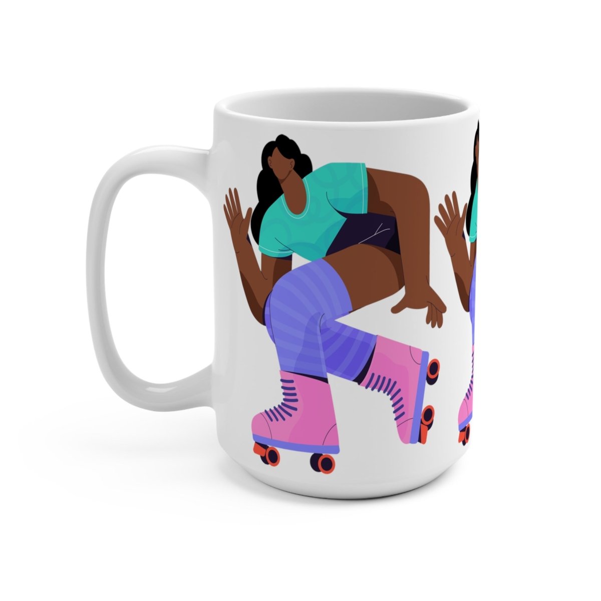 Roller Skating Mug - The Trini Gee