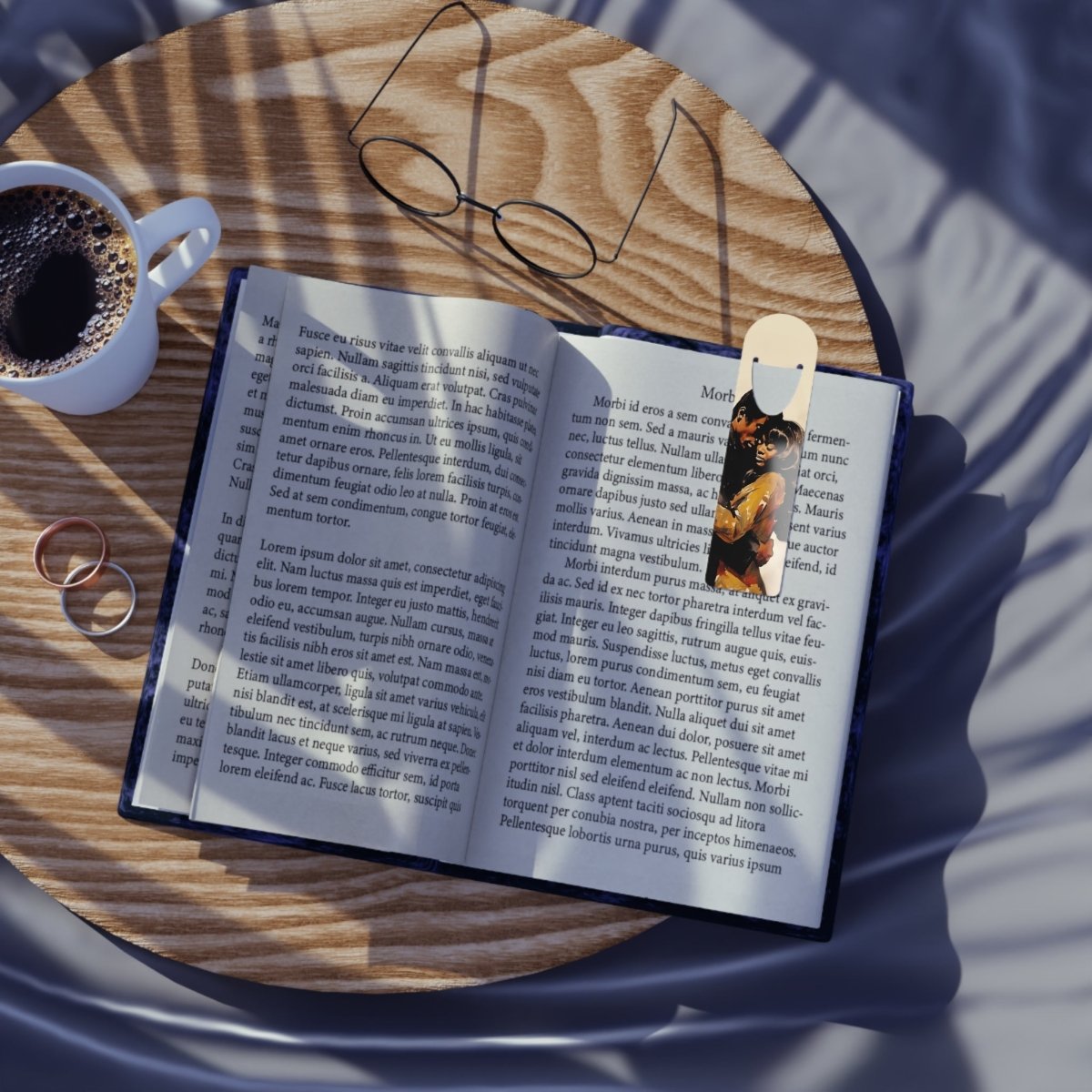 Romantic Couple Bookmark - Afrocentric Art by The Trini Gee