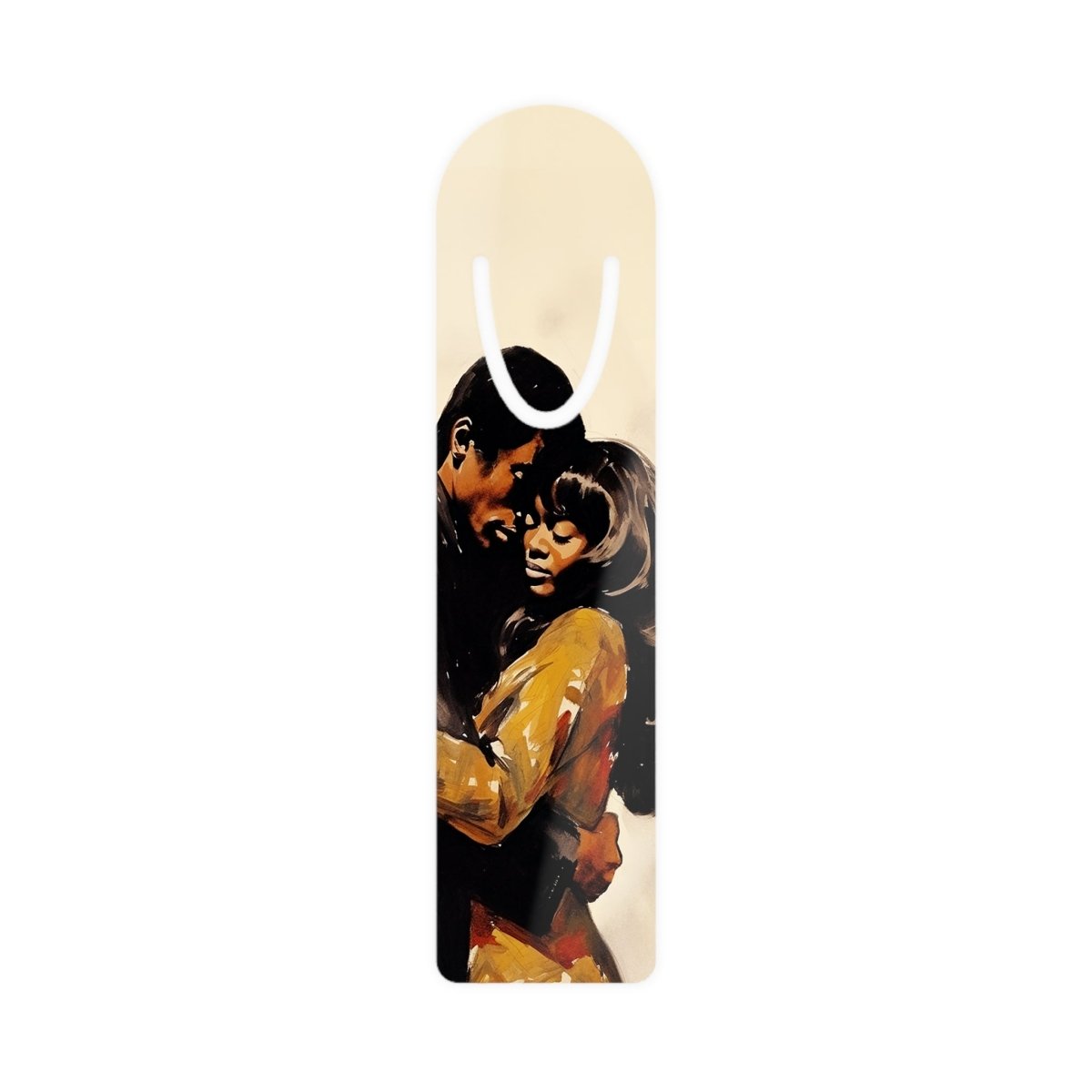 Romantic Couple Bookmark - Afrocentric Art by The Trini Gee