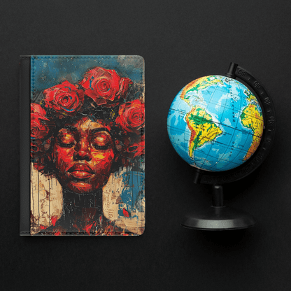 Rose Crown Passport Cover - The Trini Gee
