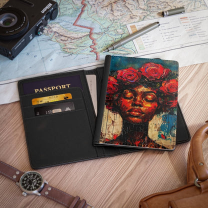 Rose Crown Passport Cover - The Trini Gee