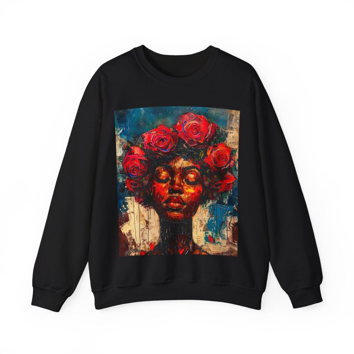 Rose Crown Sweatshirt - The Trini Gee