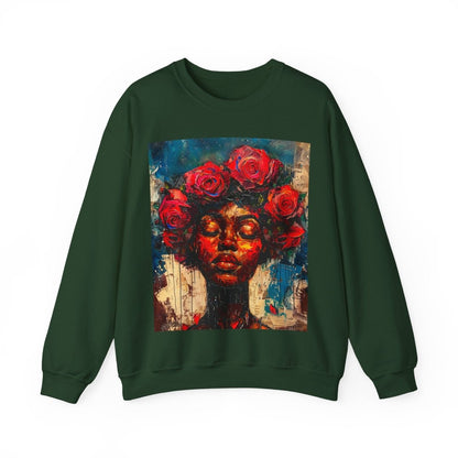 Rose Crown Sweatshirt - The Trini Gee