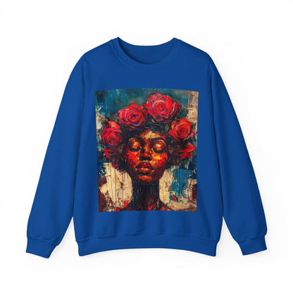 Rose Crown Sweatshirt - The Trini Gee