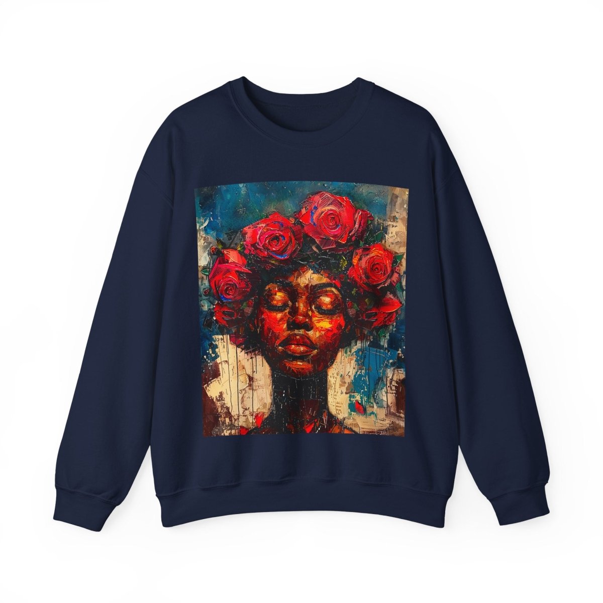 Rose Crown Sweatshirt - The Trini Gee