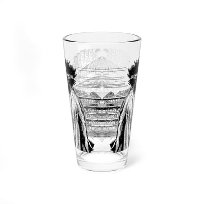 Samurai Journey 16oz Glass - The Trini Gee