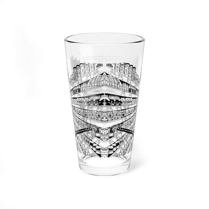 Samurai Journey 16oz Glass - The Trini Gee