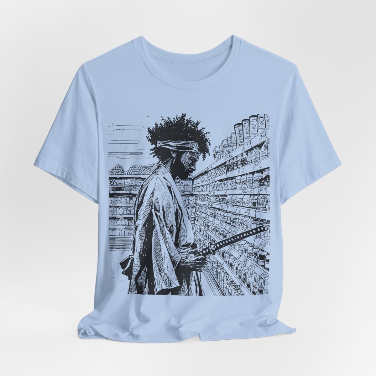 Samurai Shirt - Afrocentric Art by The Trini Gee