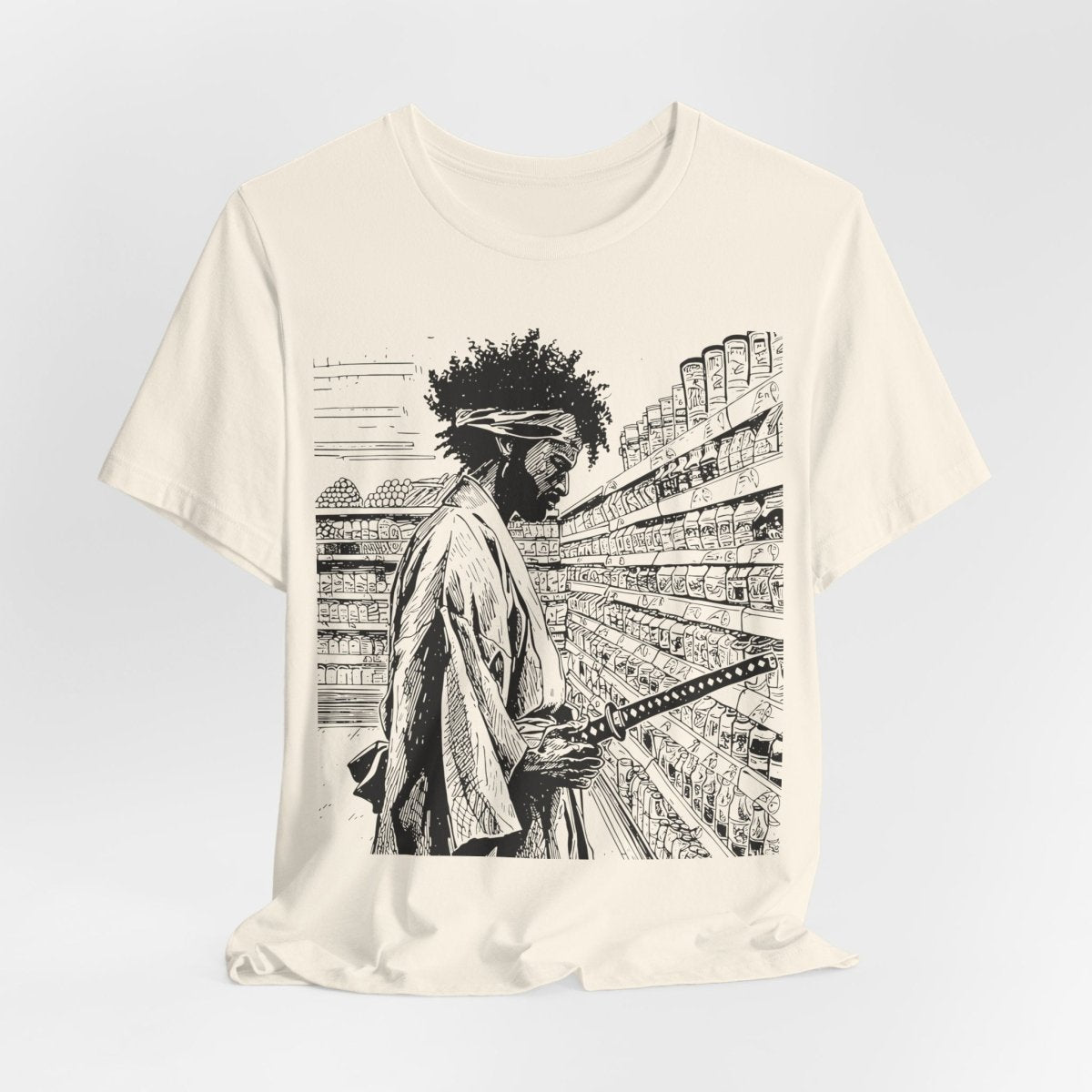 Samurai Shirt - Afrocentric Art by The Trini Gee
