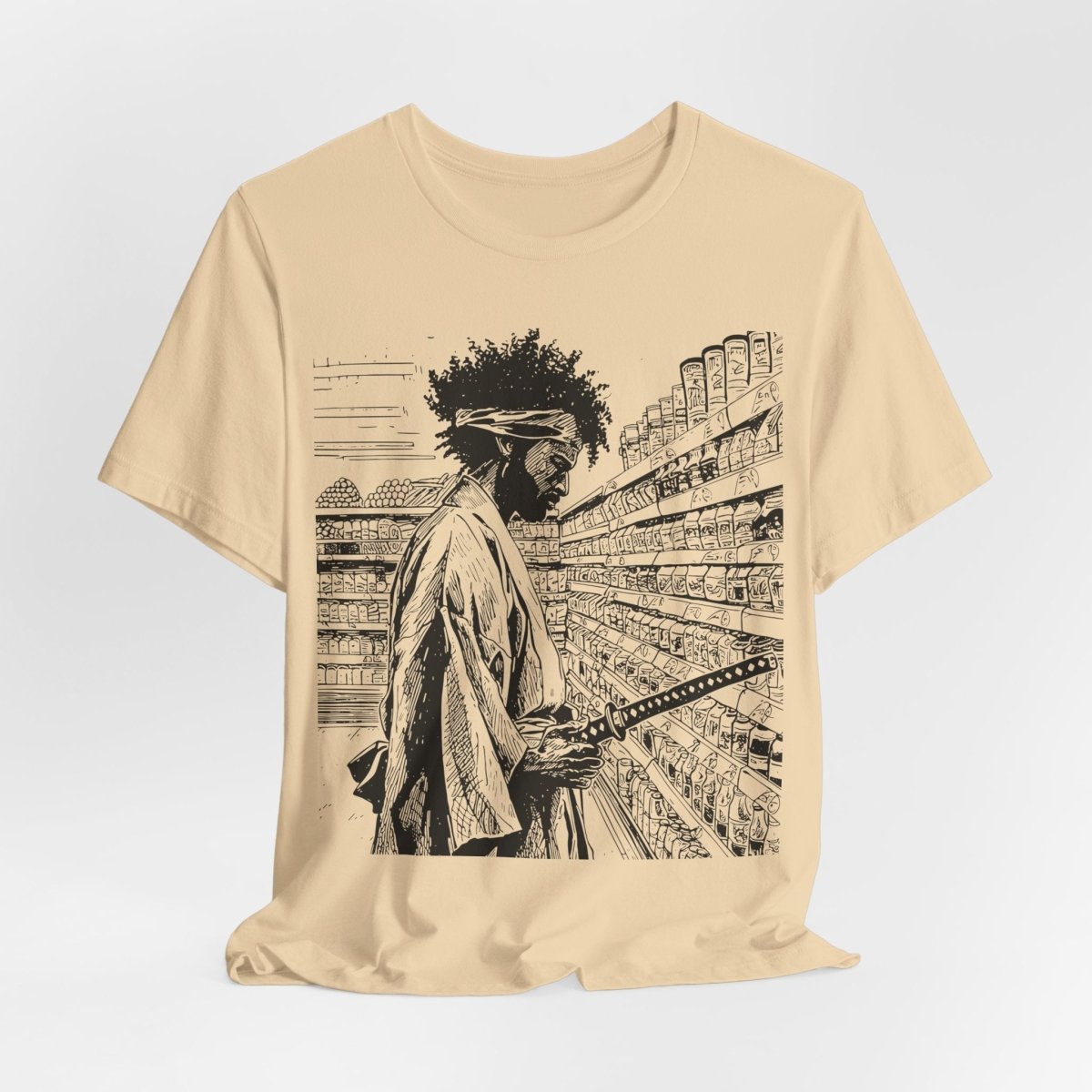 Samurai Shirt - Afrocentric Art by The Trini Gee